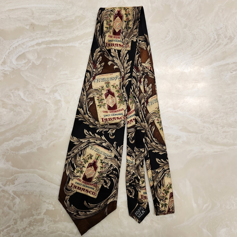 Tabasco Tie 100% Silk